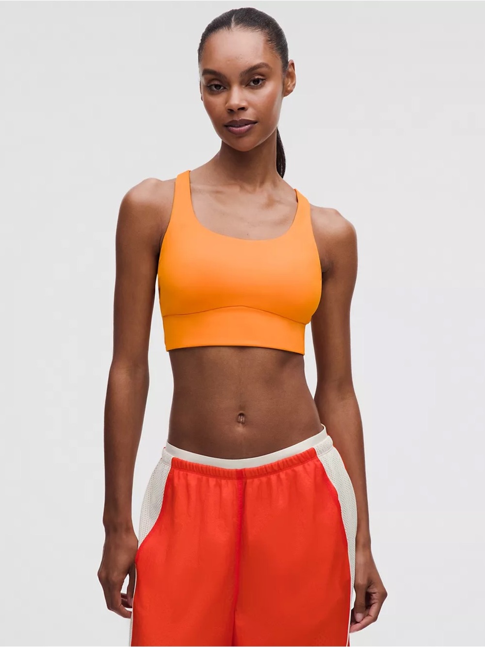 Lululemon energy longline sports bra size medium B-D cups evolve